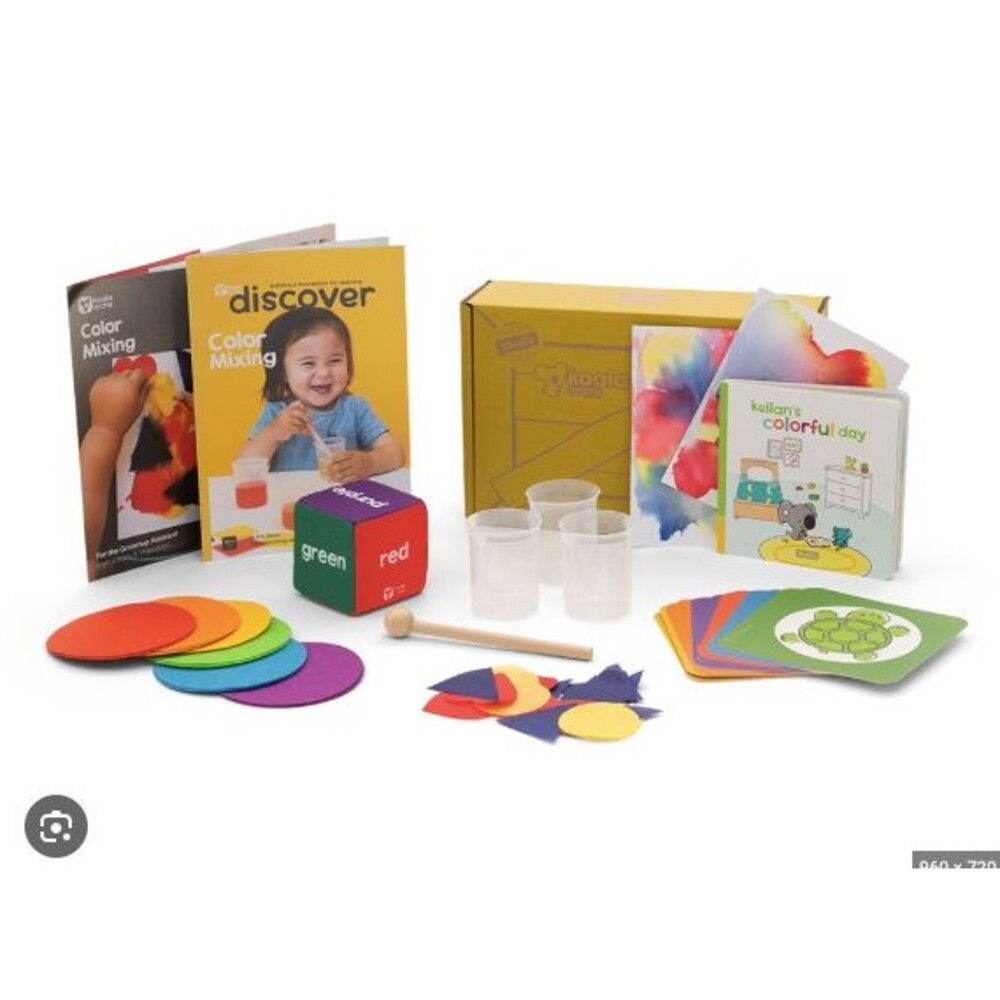 KiwiCo Color Mixing Koala Crate-Cause & Effect-Making Colors-Color Games